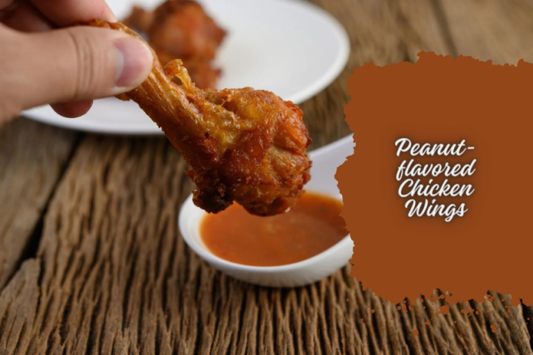 Peanut-flavored Chicken Wings