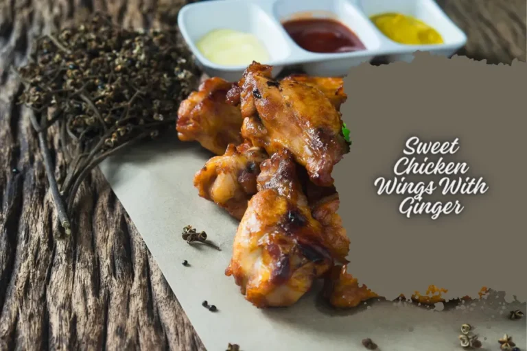 Sweet Chicken Wings With Ginger
